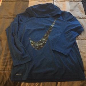 Nike Long Sleeved Hooded Shirt